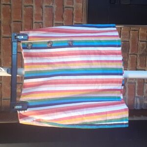 Sami Anne Rainbow Stripe Mini skirt